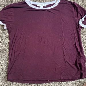 Maroon Rue 21 Shirt